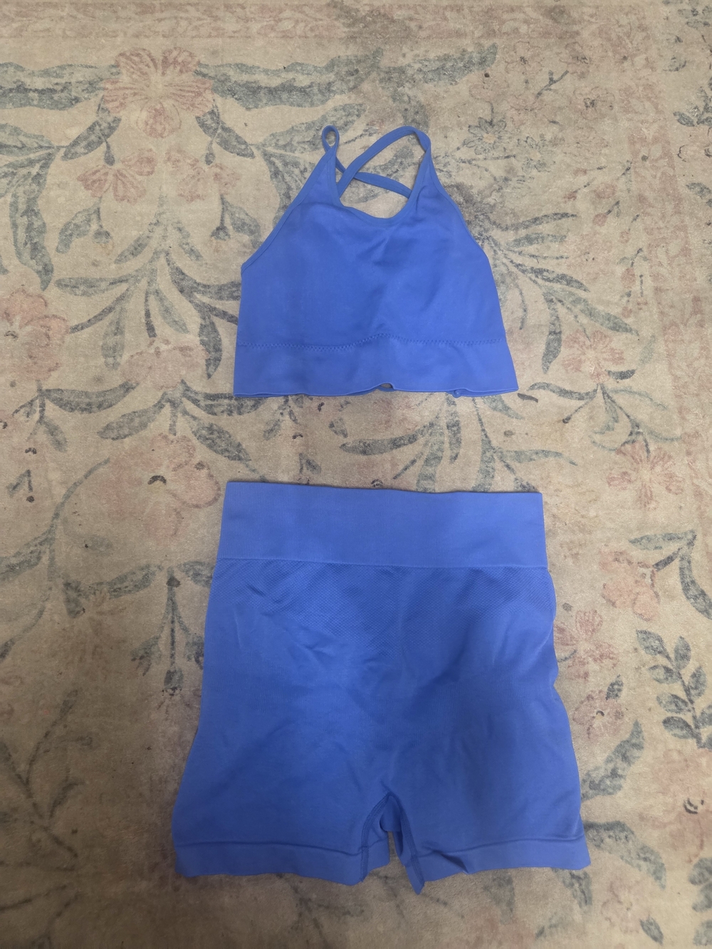 Amazon Royal Blue Workout Set